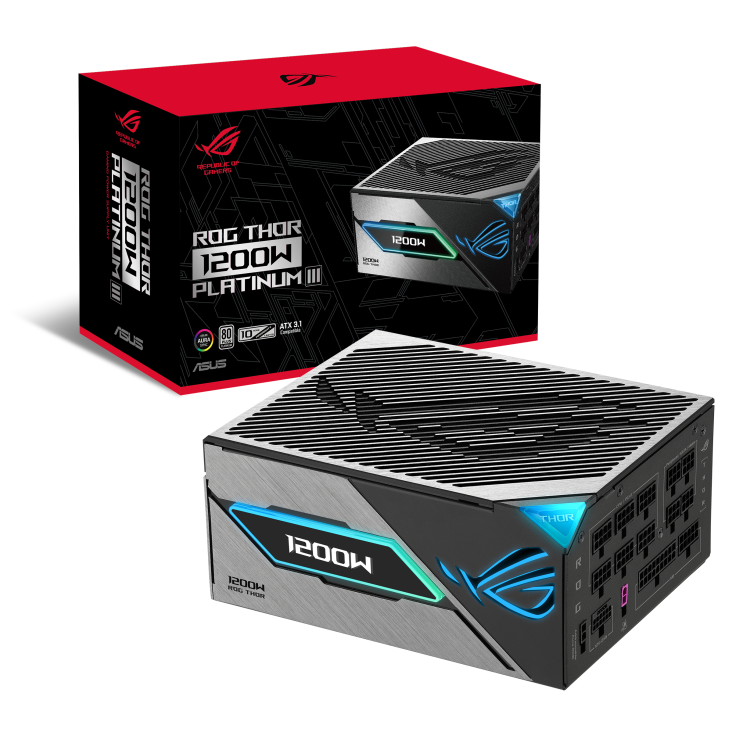 ROG THOR 1200W Platinum III Power Supply Image