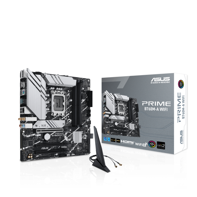 ASUS PRIME B760M-A WIFI MOTHERBOARD Image
