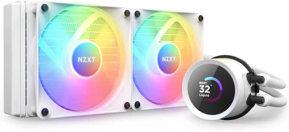 NZXT LIQUID COOLER KRAKEN ELITE RGB 240MM WHITE Image