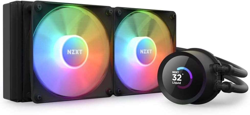 NZXT LIQUID COOLER KRAKEN 240MM RGB BLACK Image