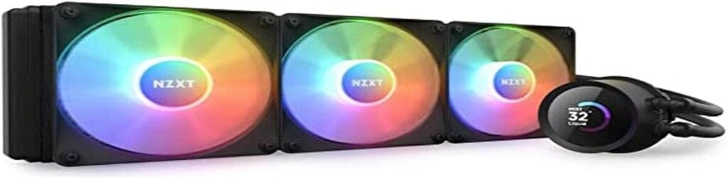 NZXT LIQUID COOLER KRAKEN 360MM RGB RL KR360 B1 BLACK Image