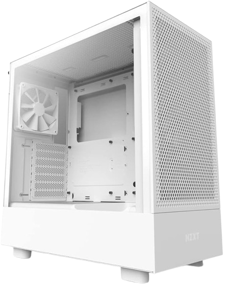 NZXT CASE H5 FLOW RGB WHITE Image