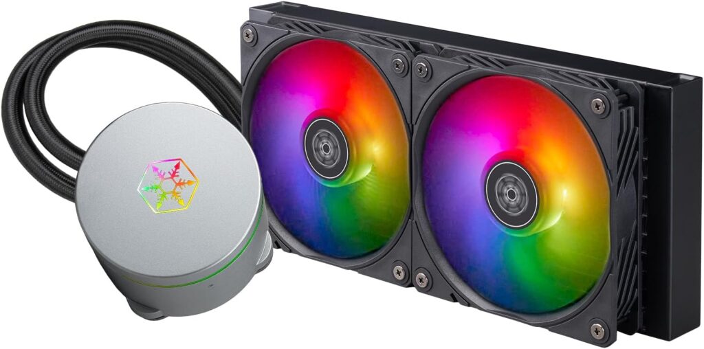 SILVERSTONE LIQUID COOLER ICEMYST 240 RGB Image