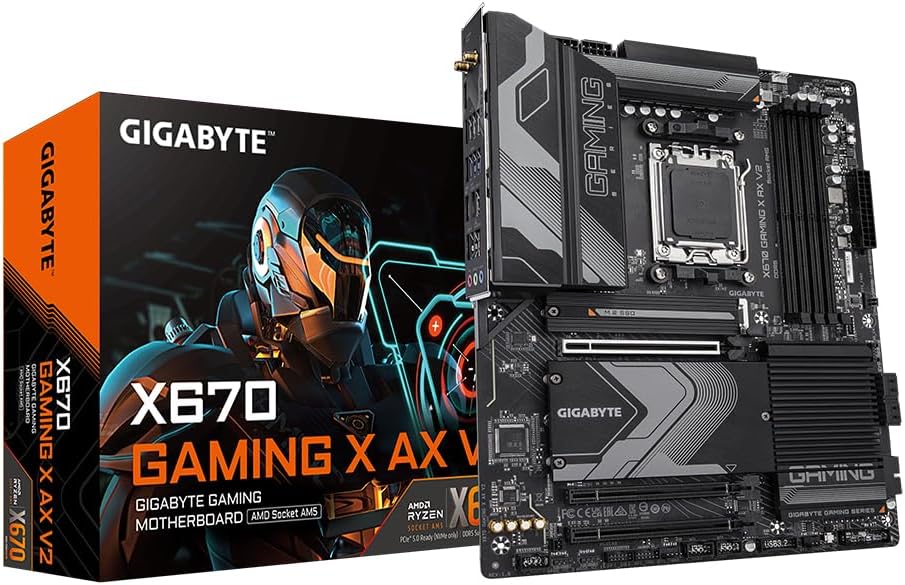 GIGABYTE MOTHERBOARD X670 GAMING X AX V2 Image