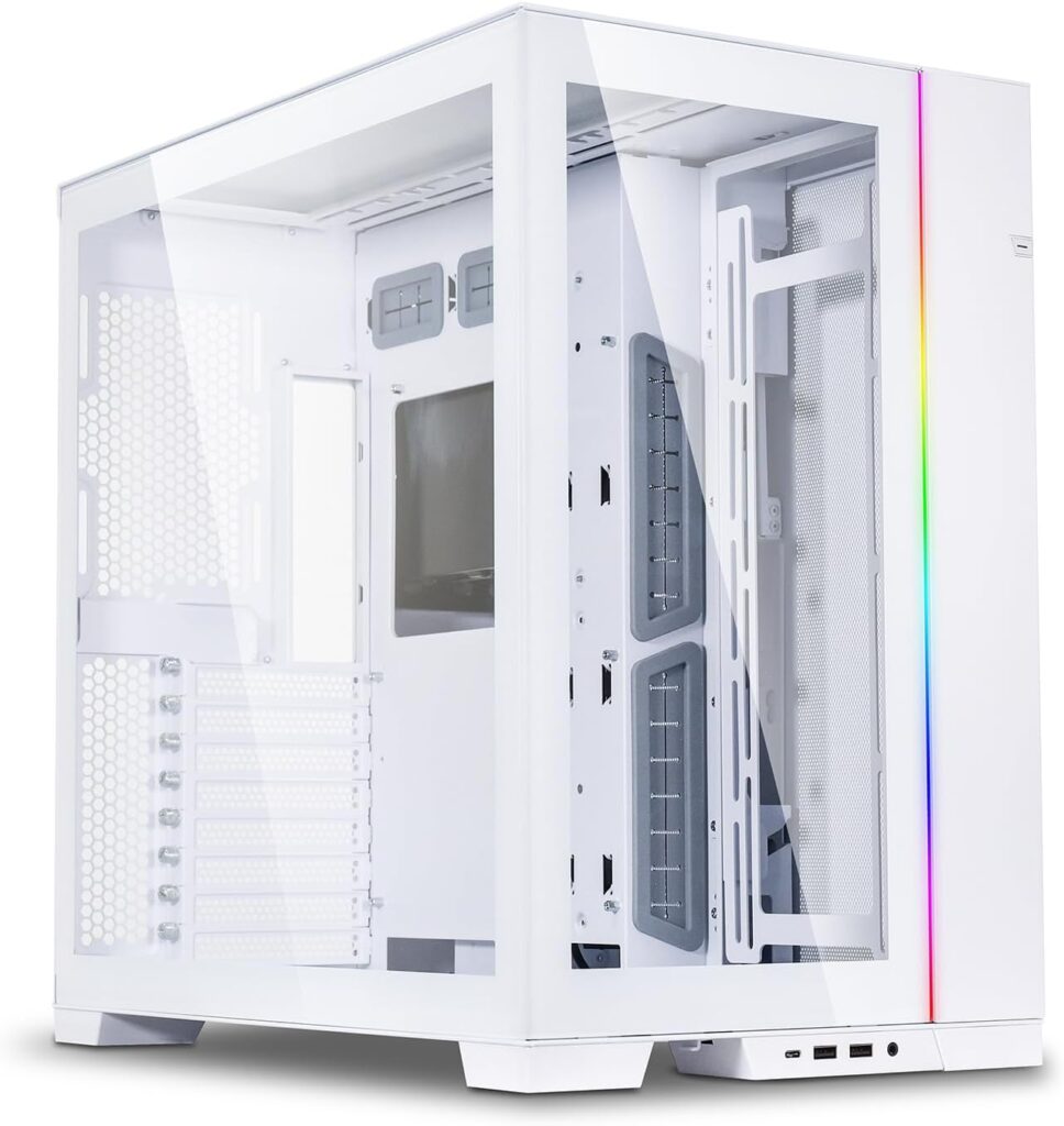 LIAN LI CASE 011 DYNAMIC EVO RGB WHITE Image