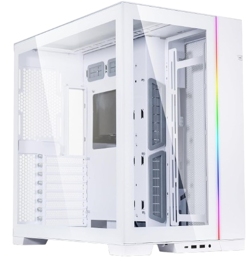 LIAN LI CASE 011 DYNAMIC EVO RGB WHITE Image