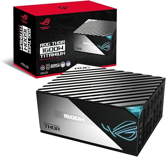 ASUS POWER SUPPLY ROG THOR 1600W TITANIUM Image