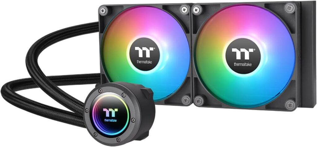 THERMALTAKE LIQUID COOLER TH240 V2 ULTRA RGB SNOW EDITION Image