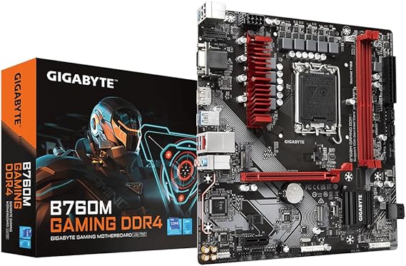 GIGABYTE MOTHERBOARD B760M GAMING DDR4 Image