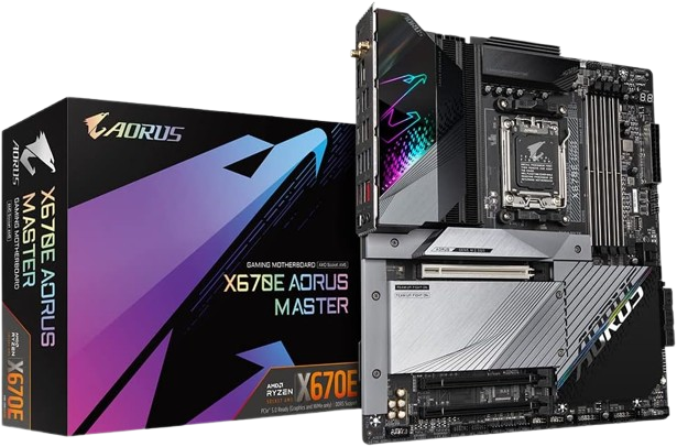 GIGABYTE X670E AORUS MASTER  MOTHERBOARD Image