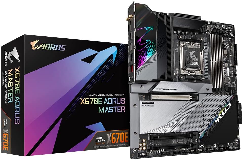 GIGABYTE MOTHERBOARD X670E AORUS MASTER Image