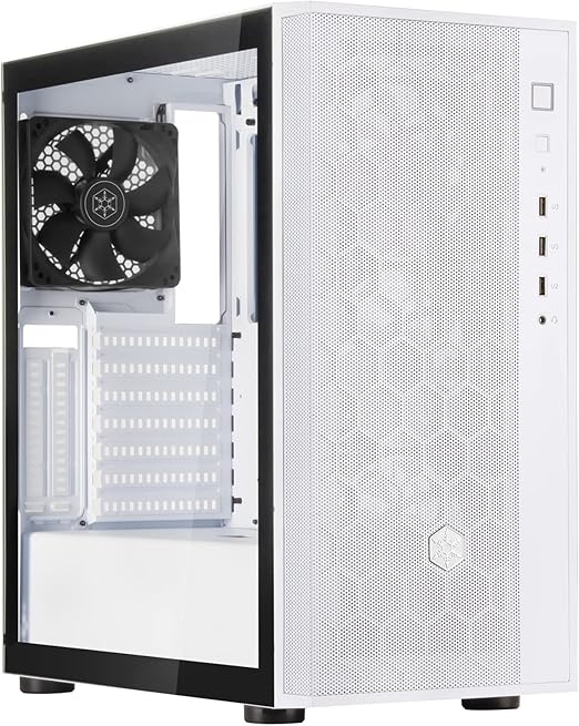 SILVERSTONE CASE FARA R1 V2 WHITE Image