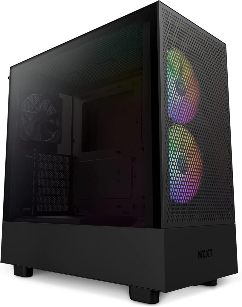 NZXT CASE H5 FLOW RGB BLACK Image