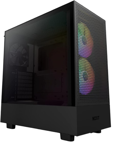 NZXT CASE H5 FLOW RGB BLACK Image