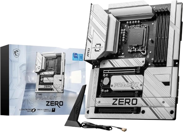 MSI MOTHERBOARD Z790 PROJECT ZERO DDR5 Image