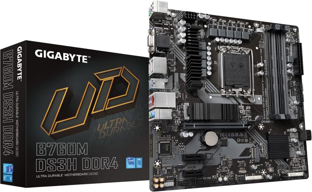 GIGABYTE MOTHERBOARD B760M DS3H AX DDR4 Image