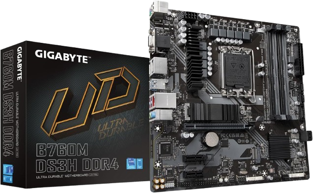 GIGABYTE MOTHERBOARD B760M DS3H AX DDR4 Image