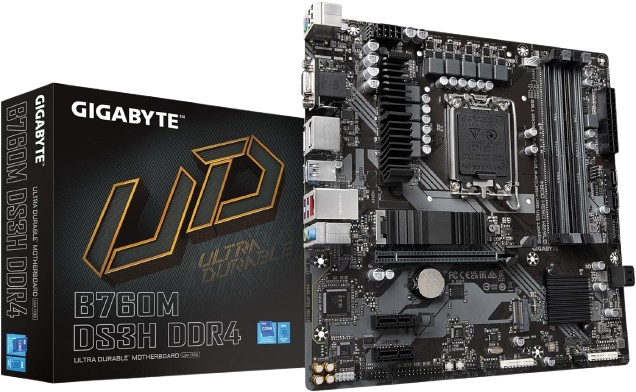 GIGABYTE B760M DS3H D4 MOTHERBOARD Image