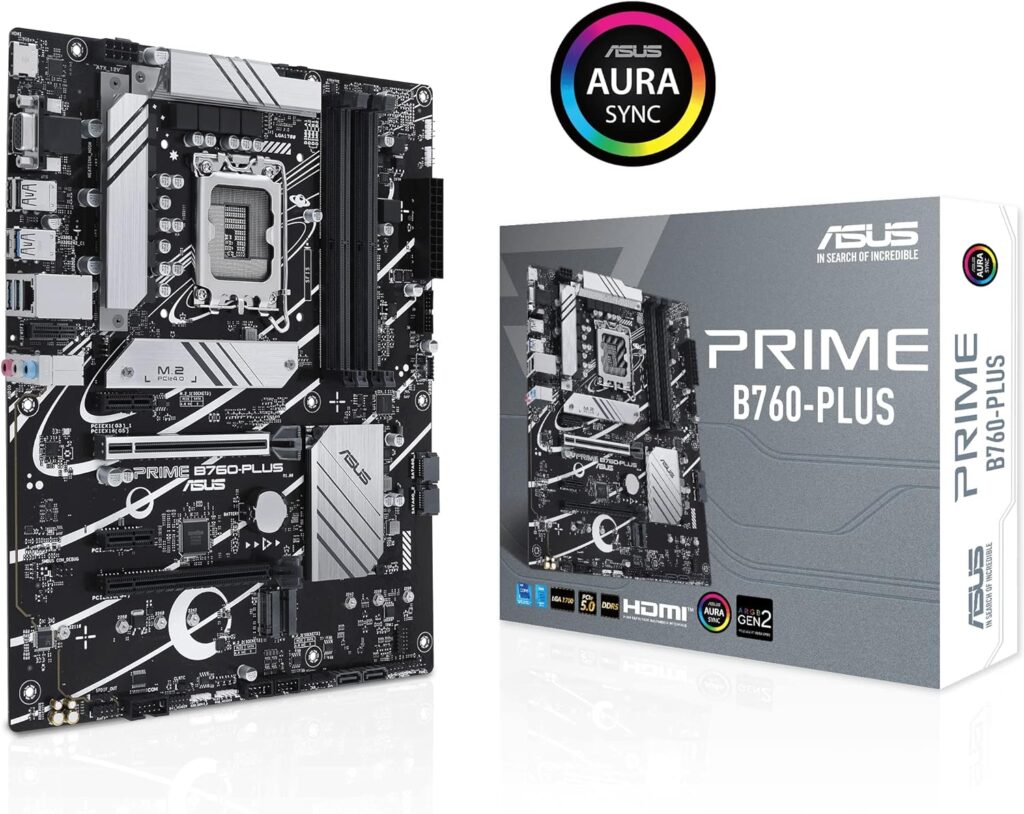 ASUS MOTHERBOARD PRIME B760M A WIFI DDR5 Image