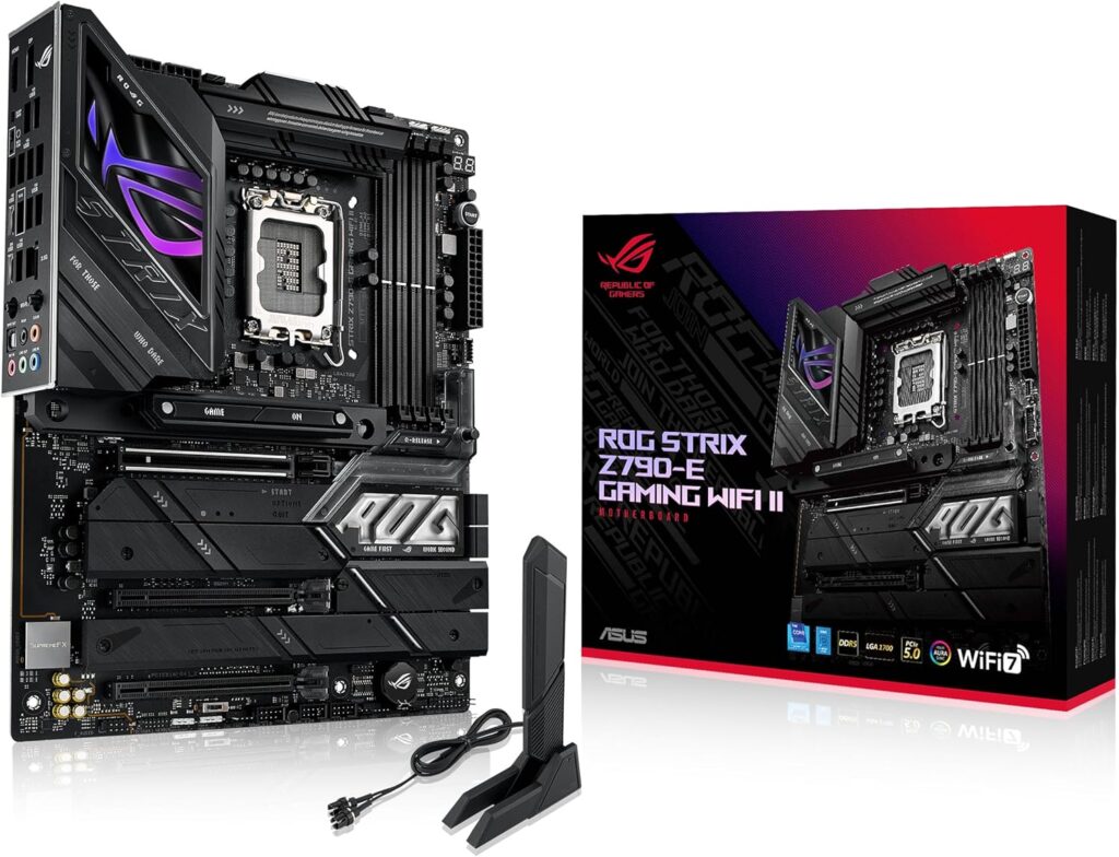 ASUS MOTHER BOARD STRIX Z790 E GAMING WIFI II Image