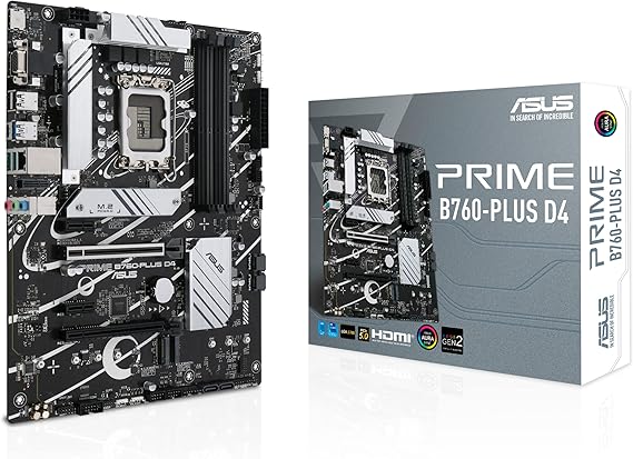 ASUS MOTHERBOARD PRIME B760 PLUS DDR4 Image