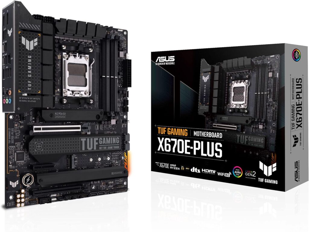 ASUS MOTHERBOARD X670E PLUS TUF WIFI6 Image