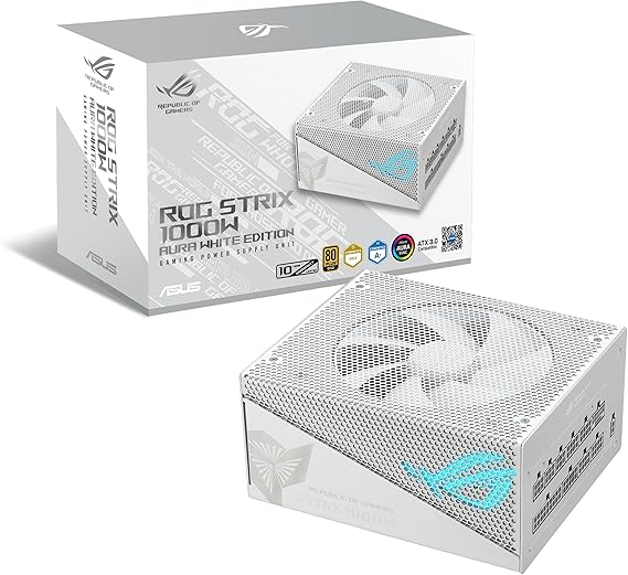 ASUS POWER SUPPLY 1000W AURA EDITION ROG STRIX 80PLUS GOLD Image