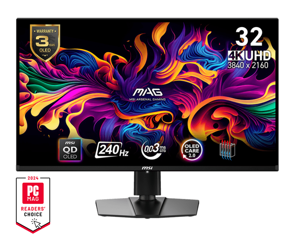 MSI MAG 321UPX GAMING MONITOR Image