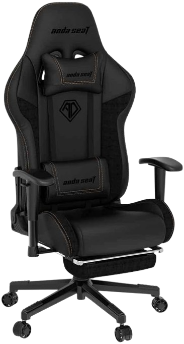 AndaSeat Jungle 2 Premium Gaming Chair Footrest Edition Black Image