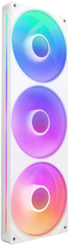 NZXT F360 RGB Core – 360mm Single-Frame Fan- White Image