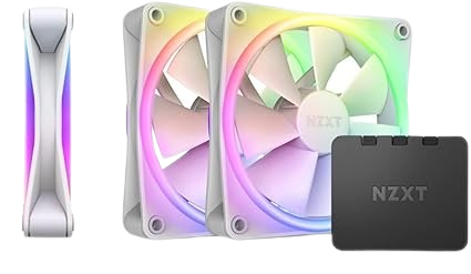 NZXT F120 RGB Duo Triple Pack – 3 x 120mm Dual-Sided RGB Fan Image