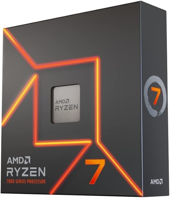 AMD Ryzen™ 7 7700X 8-Core, 16-Thread Unlocked Desktop Processor Image