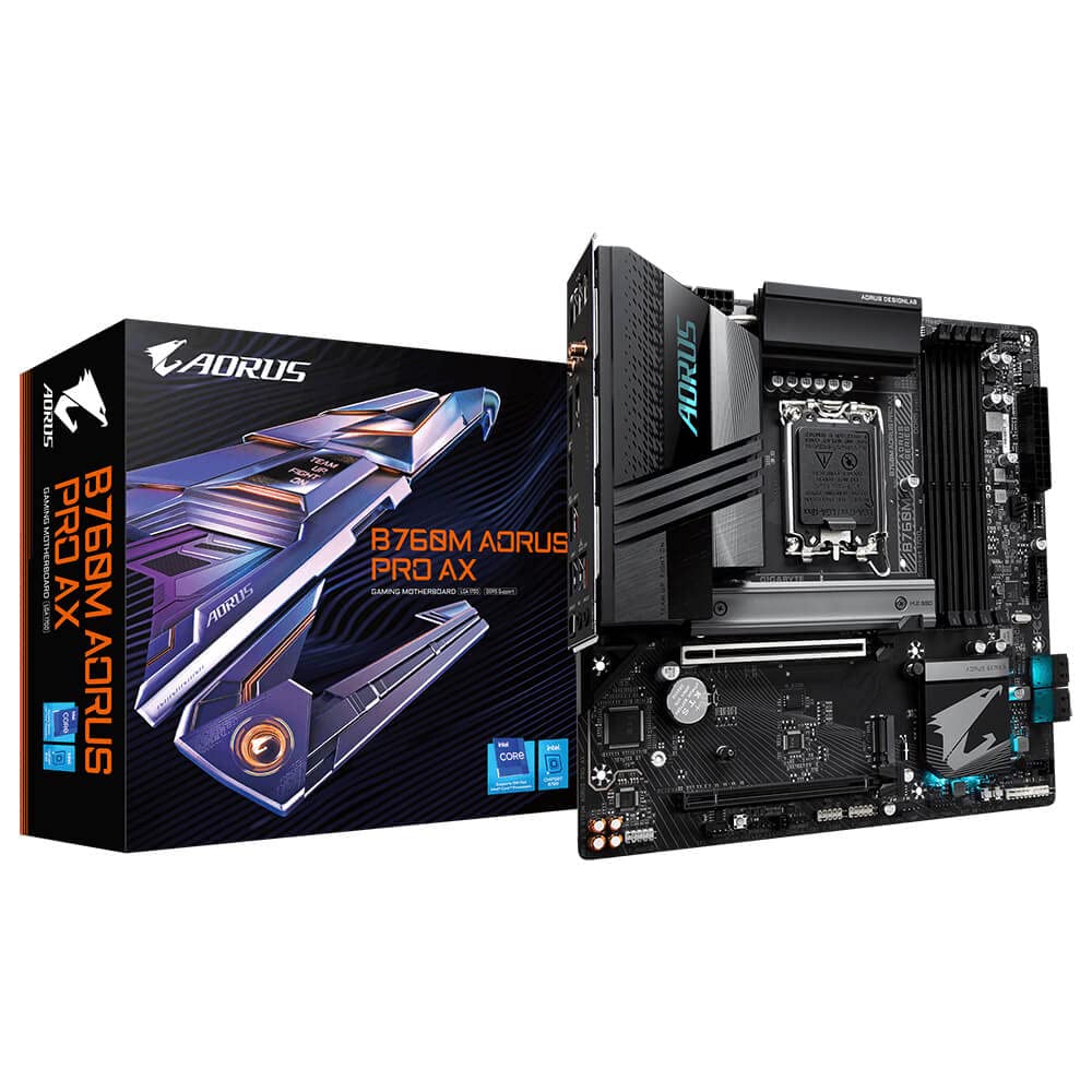 GIGABYTE MOTHERBOARD B760M AORUS PRO WIFI DDR5 Image