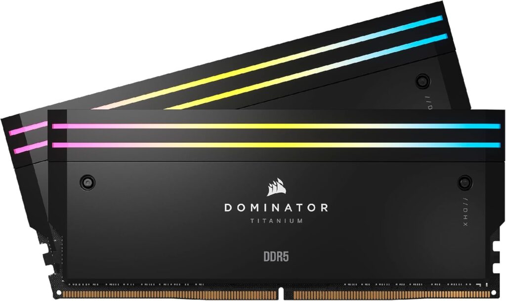 DOMINATOR TITANIUM 32GB (2x16GB) 6400MHz C32 Black Image