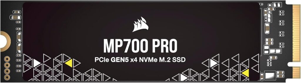 CORSAIR MP700 PRO PCIe Gen5 x4 NVMe 2.0 M.2 SSD 2TB Image