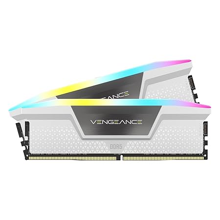 VENGEANCE® RGB 32GB (2x16GB) 6400MHz C36 White Image