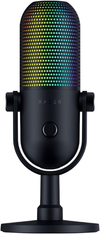 Razer Seiren V3 Chroma RGB USB Microphone – Black Image