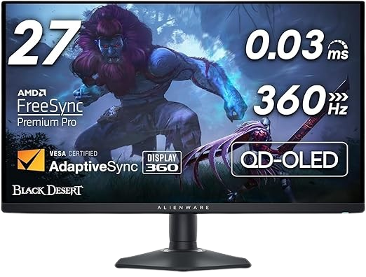 Alienware AW2725DF 27 Inch QHD (2560×1440) Gaming Monitor Image