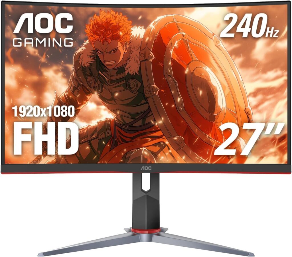 AOC C27G2Z 27″ Curved Frameless Ultra-Fast Gaming Monitor Image