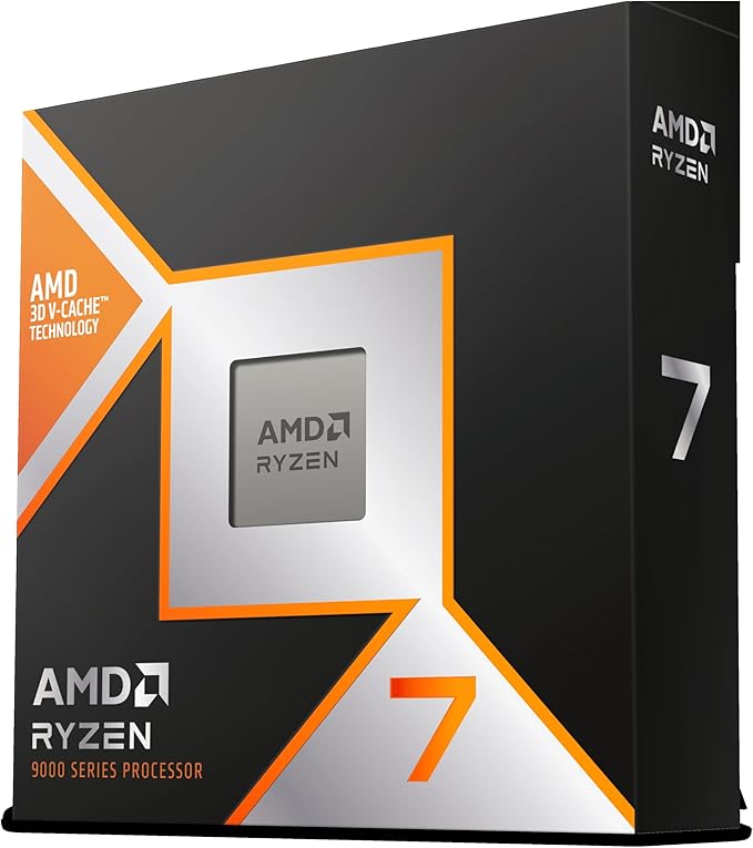 AMD RYZEN 7 9800X3D 8-Core, 16-Thread Desktop Processor Image