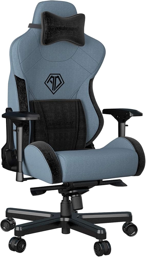 AndaSeat T-Pro 2 Premium Gaming Chair Fabric Blue Image