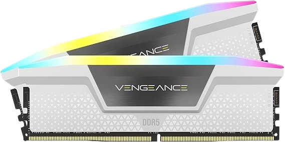 VENGEANCE® RGB 32GB (2x16GB) DDR5 DRAM 6000MT/s CL36 Grey Image