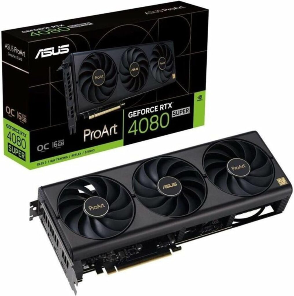 ASUS ProArt GeForce RTX™ 4080 Super OC Edition Graphics Card Image