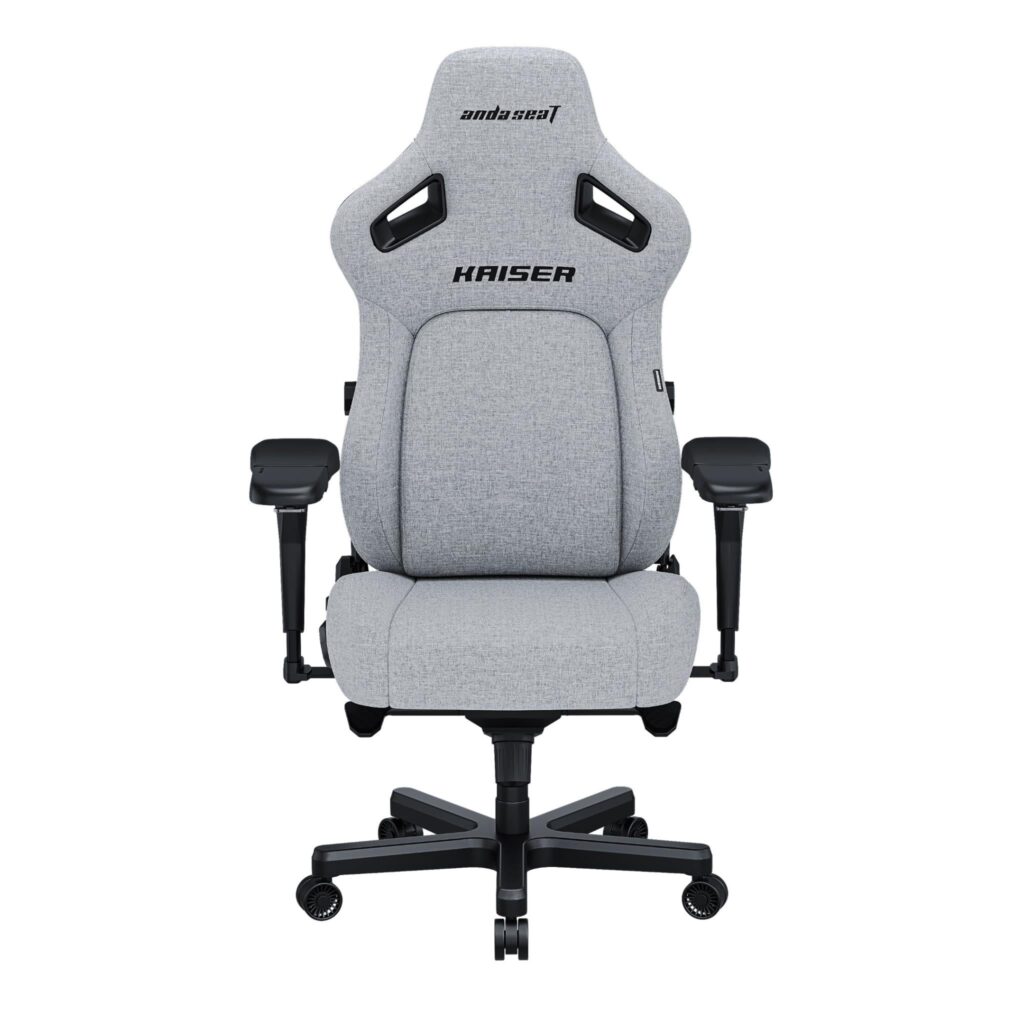 AndaSeat Kaiser 4 Series Premium Gaming Chair XL Size, Linen Fabric, Grey Image