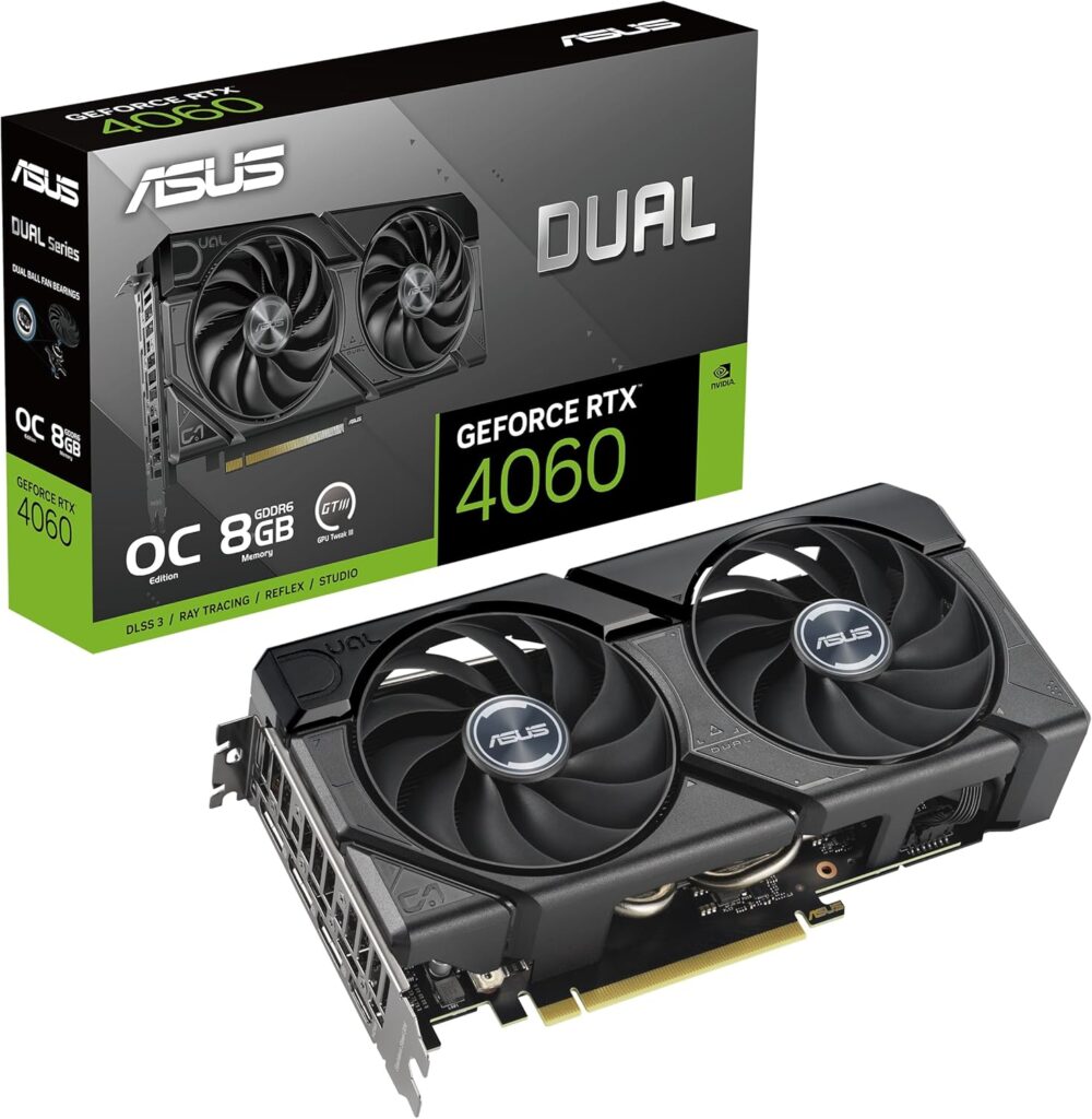 ASUS Dual GeForce RTX 4060 EVO OC Edition 8GB GDDR6 Image