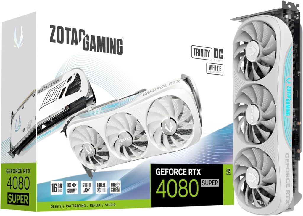 ZOTAC Gaming GeForce RTX 4080 Super Trinity OC White Edition DLSS 3 16GB Image