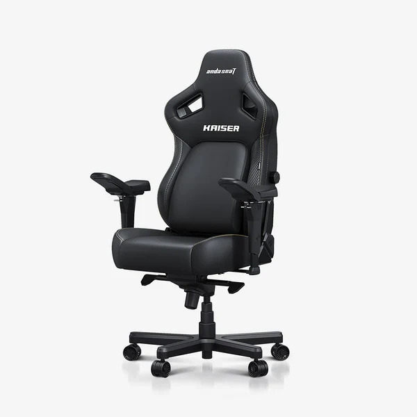 AndaSeat Kaiser 4 Series Premium Gaming Chair XL Size, PVC leather, Black Image