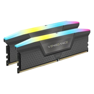 VENGEANCE® 32GB (2x16GB) DDR5 DRAM 6000MHz C36 Black Image