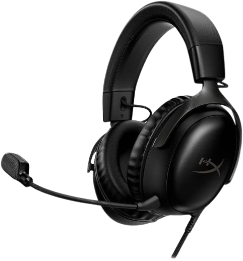 HyperX Cloud III Wired Black Gaming Headset Image