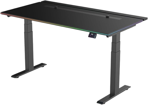 Navodesk APEX ULTRADESK Black Gaming Computer Desk Image